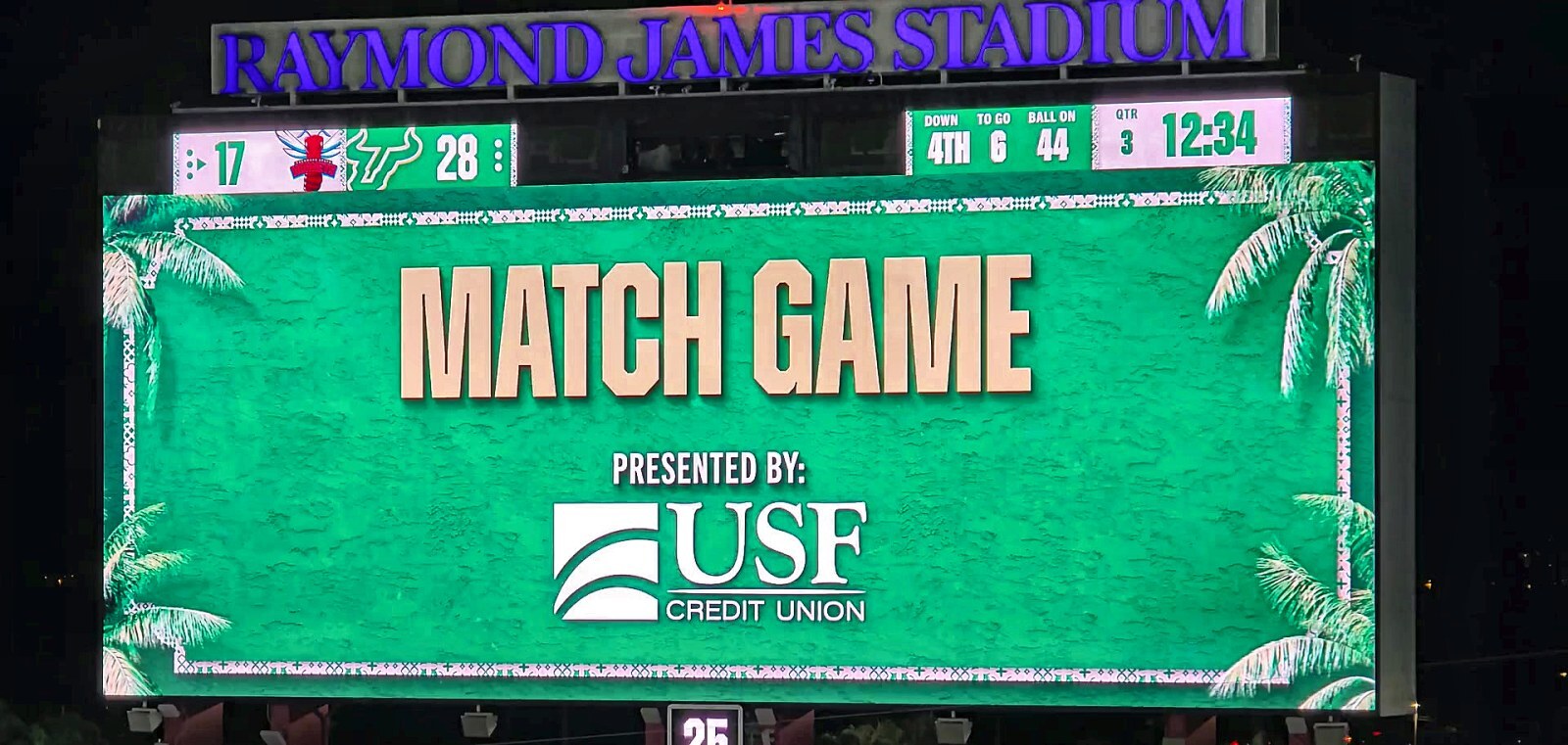 Match Game, presented by USF Credit Union